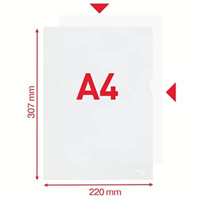 Esselte Zichtmap A4, 30% gerecycleerd plastic