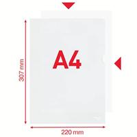 Esselte Zichttassen DIN A4 Polypropyleen 0.11 mm Transparant 54832 100 stuk(s) - thumbnail