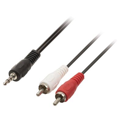 Stereo jack naar 2x tulp-kabel [diverse lengtes]