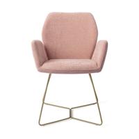 Jesper Home Eetkamerstoel 'Misaki' Beehive Gold, kleur Anemone - thumbnail