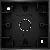 Kopp HK07 PURE mat zwart 1 voudig opbouwdoos - 4624800 - thumbnail