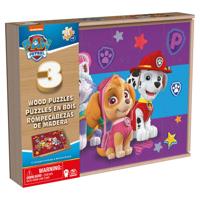Spinmaster 3-in-1 houten puzzel voor kinderen (Paw Patrol) - thumbnail