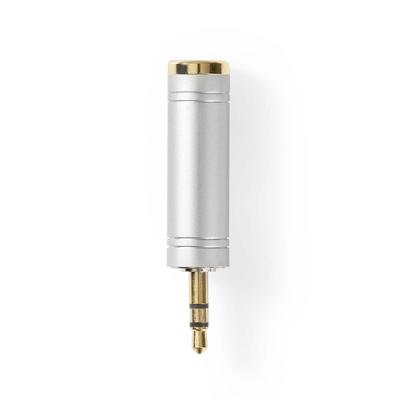 Nedis CAGC22935ME Stereo-adapter 3,5 Mm Male Naar 6,35 Female Metaal