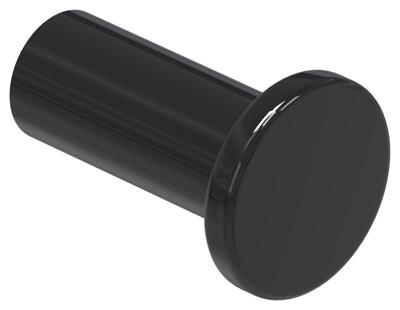 Handdoekhaak IVY Zwart Chroom PVD