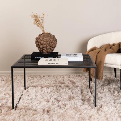 Nohr Salontafel 'Verity' 80 x 80cm, kleur Zwart Nohr Salontafel 'Verity' 80 x 80cm, kleur Zwart