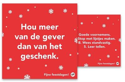 Omdenken Kerstkaarten