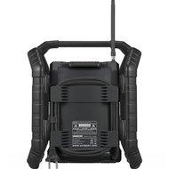 Sangean U-4 DBT+ Bouwradio DAB+, VHF (FM) AUX, Bluetooth, USB Acculaadfunctie, Oplaadbaar, Waterdicht, Stofvast Zwart - thumbnail