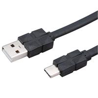 Akasa AK-CBUB43-03BK USB-kabel 0,3 m USB 2.0 USB A USB C Zwart - thumbnail