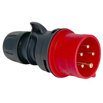 Enzo abl cee 5p/32a/400v stekker rood 6315170 Enzo abl cee 5p/32a/400v stekker rood 6315170