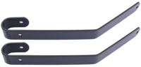 Steco Stuurbeugelset comfort extra lang - mat zwart - thumbnail