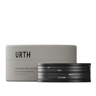 Urth 52mm UV, Circular Polarizing (CPL), ND64, Soft Grad ND8 Lens Filter Kit (Plus+)