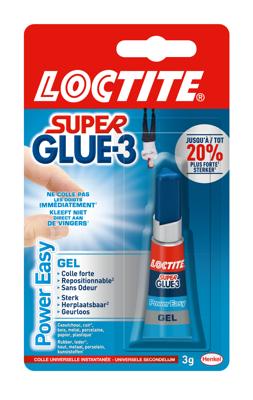 Loctite secondelijm Power Easy 3 g Loctite secondelijm Power Easy 3 g