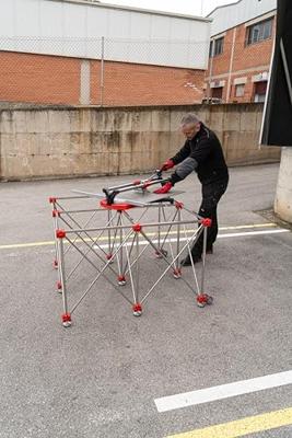 Rubi Retrac-Table - Inklapbare werktafel 120x120 - 28918 Rubi Retrac-Table - Inklapbare werktafel 120x120 - 28918