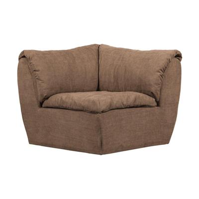 Woood Baggy hoekelement chenille Bruin