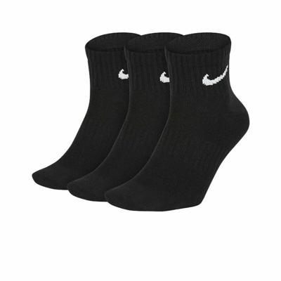Sportsokken Nike U NK EVERYDAY LTWT ANKLE 3PR SX7677 010 Zwart - Maat: 42-46