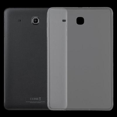 Voor Galaxy tab E 9 6 0.75 mm ultradunne transparante TPU zachte beschermhoes