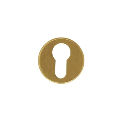 Hdd Pro Cylinderplaatje Rond Klikrozas 45 Mm Mat Messing Gepolijst Hdd Pro Cylinderplaatje Rond Klikrozas 45 Mm Mat Messing Gepolijst