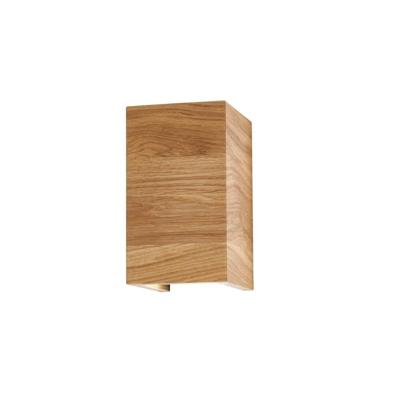 Fischer & Honsel Led wandlampShine-Wood 18cm hoog - 30575