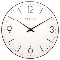 Wandklok - 35 cm - koepelglas - 'Basic Dome' - thumbnail