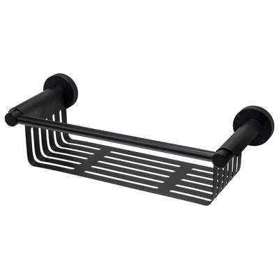 Haceka Kosmos Douchemand - 35x14x10cm - mat zwart 1208623 Haceka Kosmos Douchemand - 35x14x10cm - mat zwart 1208623