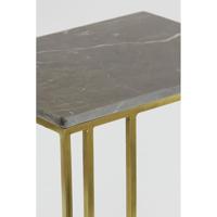 Light & Living Laptoptafel 'Roshan' Marmer, 41 x 31cm, kleur Bruin - thumbnail