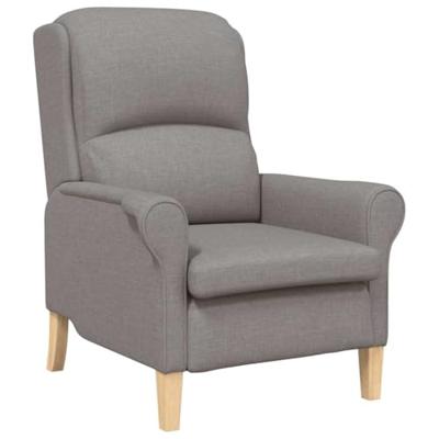 Fauteuil Taupe 76 x 94 x 102 cm Stof