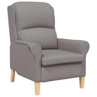 Fauteuil Taupe 76 x 94 x 102 cm Stof - thumbnail