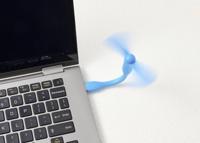 Renkforce RF-USBF-101-BL USB-ventilator Zwenkbaar (b x h x d) 85 x 141 x 21 mm - thumbnail