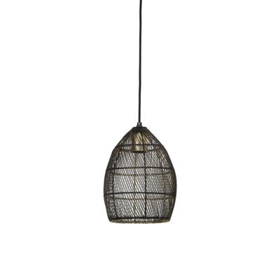 Light & Living Hanglamp 'Meya' 20cm, kleur Zwart Light & Living Hanglamp 'Meya' 20cm, kleur Zwart