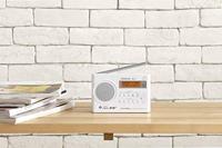 Sangean DPR-69+ Transistorradio DAB+, VHF (FM) Acculaadfunctie Wit - thumbnail