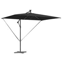 Cantilever Banana Parasol Zwart 294 x 200 x 254 cm - thumbnail