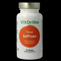 Saffraan slaap 60 Vegetarische capsules - thumbnail