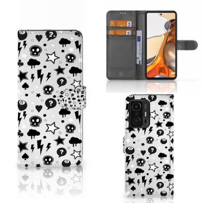 Telefoonhoesje met Naam Xiaomi 11T | 11T Pro Silver Punk Telefoonhoesje met Naam Xiaomi 11T | 11T Pro Silver Punk