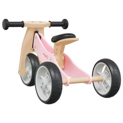 Loopfiets voor kinderen 2-in-1 roze