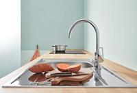 GROHE Eengreeps keukenmengkraan BauLoop 31368001 - thumbnail