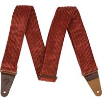Fender Corduroy Strap Antique Cherry 2 inch gitaarband - thumbnail