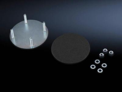 Rittal CP 6505.500 6505.500 Afdekplaat Plaatstaal Chroom 1 stuk(s)