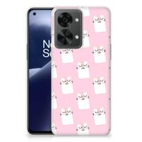 OnePlus Nord 2T | TPU Hoesje | Sleeping Cats - thumbnail