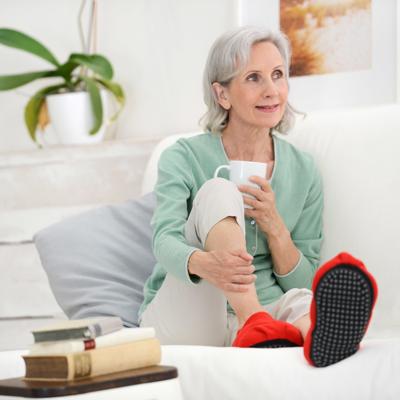 Sissel Linum Relax Comf.warmtepant.lijnz.41-45rood