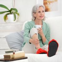 Sissel Linum Relax Comf.warmtepant.lijnz.41-45rood - thumbnail