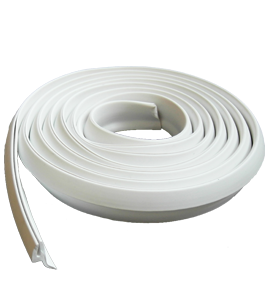 Canalit rol 2,5m aansluitprofiel wit