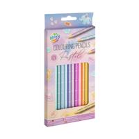 Moxy pastel kleurpotlodenset 12-delig - thumbnail
