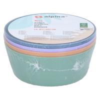 Gekleurde Kommen, 4dlg. - thumbnail