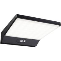 Paulmann 94334 Ronas Wandlamp op zonne-energie Energielabel: A (A - G) 5 W Warmwit Donkergrijs - thumbnail