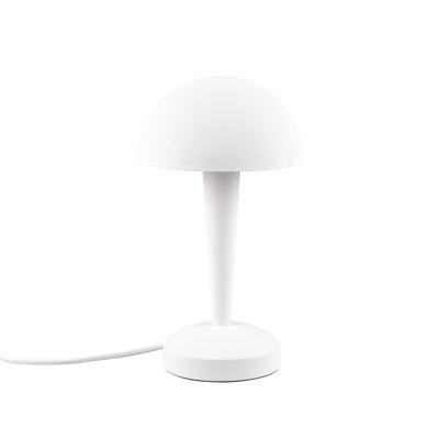 LED Tafellamp Mat Wit - E14 Fitting - Warm Wit Licht 3000K