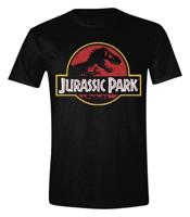 Jurassic Park T-Shirt Vintage Logo Size L - thumbnail