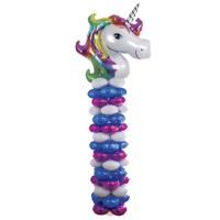 Ballonnenpilaar Eenhoorn (210cm) - thumbnail