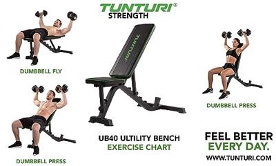 Tunturi UB40 Utility Bench l Trainingsbank - thumbnail