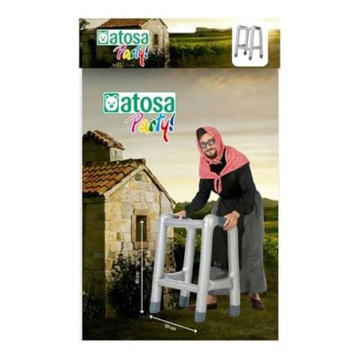 Looprek met wieltjes Grijs Opblaasbaar