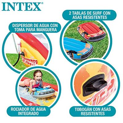 Intex Racing Fun Glijbaan - 560cm